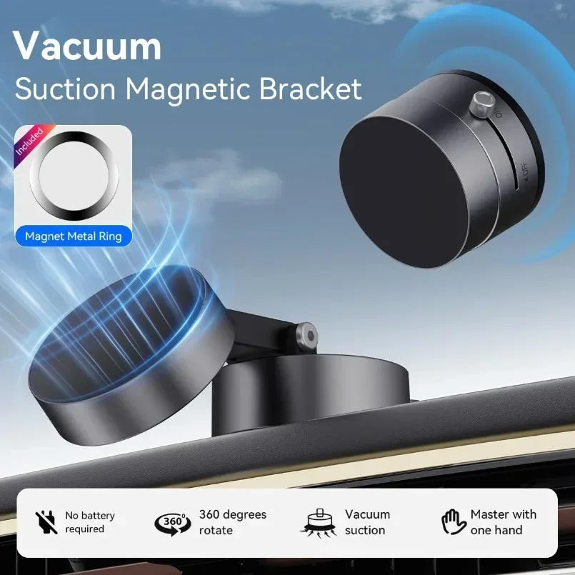 Magnetic Retractable Car Phone Mount
