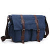 Vintage Canvas Messenger Bag for Men – Retro Crossbody Shoulder Bag