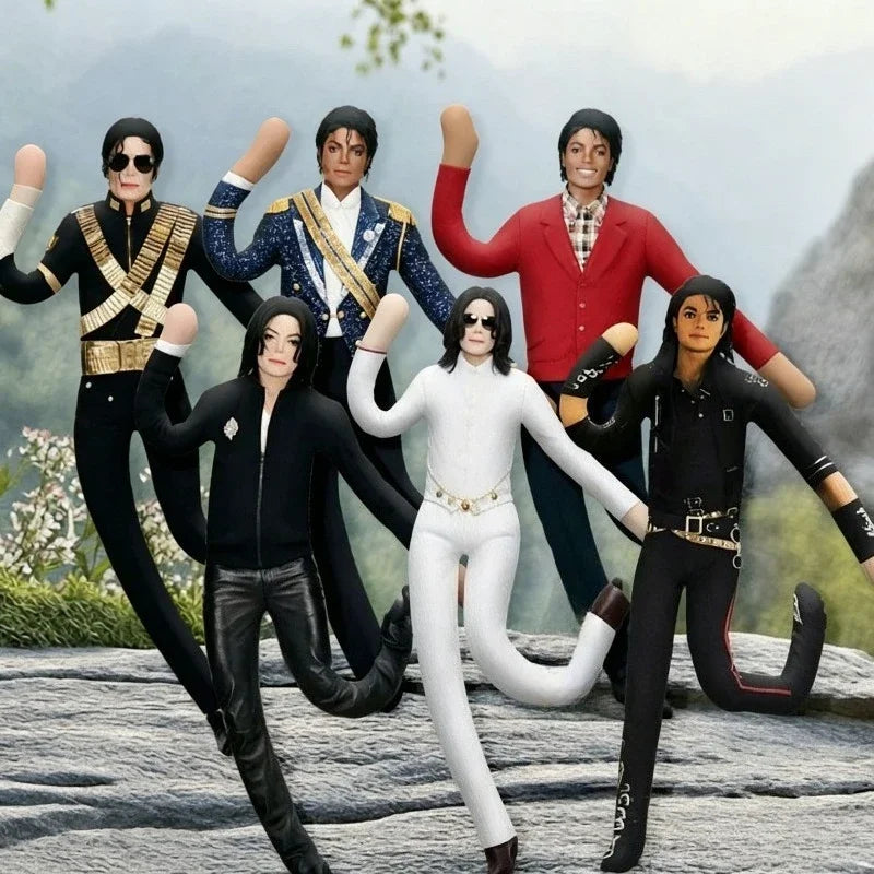 Michael Jackson Bendable Plush Doll with Wire Frame