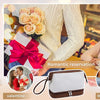 Large-Capacity Waterproof Travel Makeup Bag with Durable PU Leather & Smart Organization