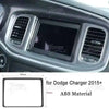 Carbon fiber interior trim kit for Dodge Charger 2015+ featuring an ABS material panel.