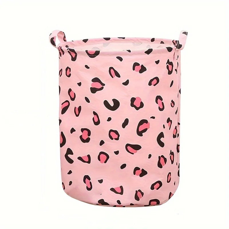 Foldable Fabric Laundry Basket with Handles