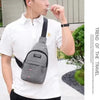 Men's Waterproof Canvas Waist Pack with Adjustable Strap