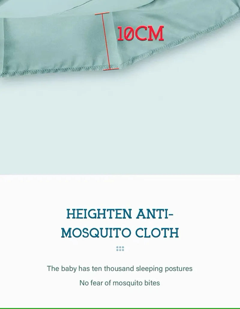 Foldable Baby Mosquito Net for Cribs and Cots