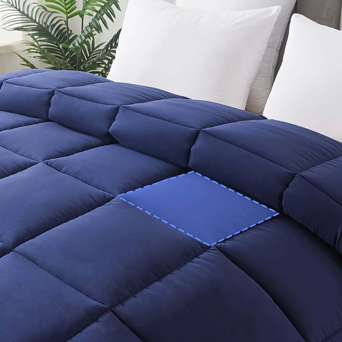 All-Season Hypoallergenic Down Alternative Comforter