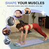 Foldable Pilates Board with Resistance Bands