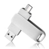 Metal OTG USB Flash Drive for Smartphones and Computers