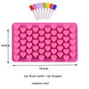 Food-Grade Silicone Gummy Bear & Dinosaur Candy Mold Set with Dropper