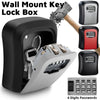Wall-Mounted 4-Digit Combination Key Lock Box for Secure Key Storage