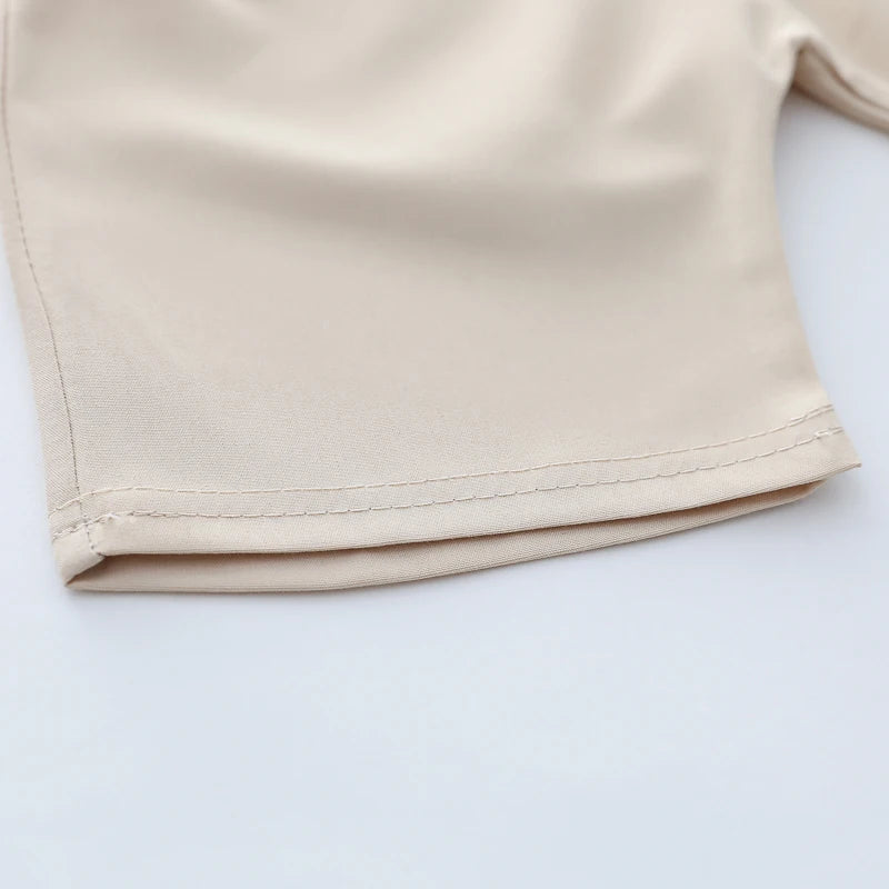 Kids' Embroidered Bear Polo Shirt and Shorts Set
