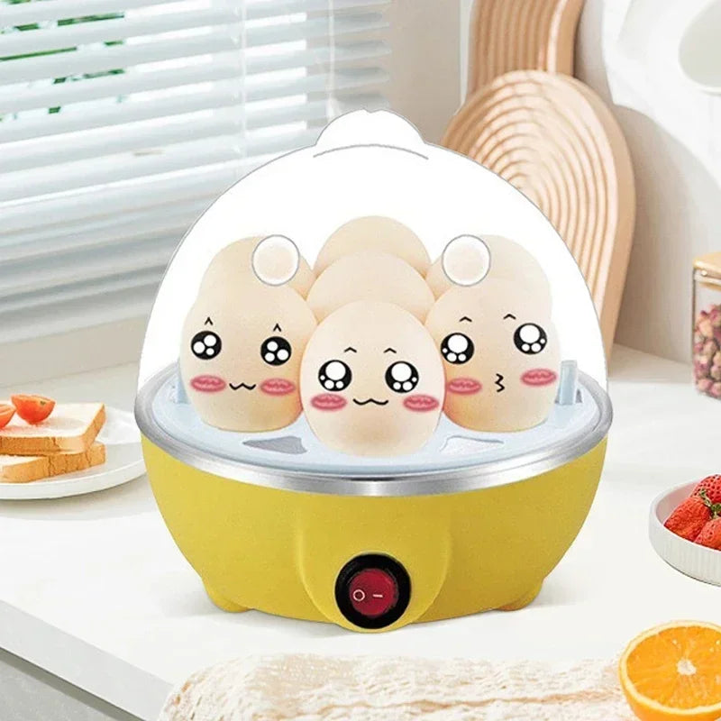 Electric Egg Boiler & Steamer - 7 Egg Capacity