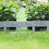 Stone-Effect Plastic Garden Edging