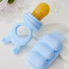 BPA-Free Silicone Baby Food Feeder and Popsicle Mold Set