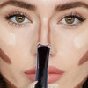U-Shaped Nose Contour Brush with Dual-End Design