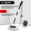 Telescopic Car Wash Brush with Rotating Chenille Head