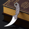 Blue Dragon Claw Folding Knife Model - 18cm Collectible Tactical Karambit