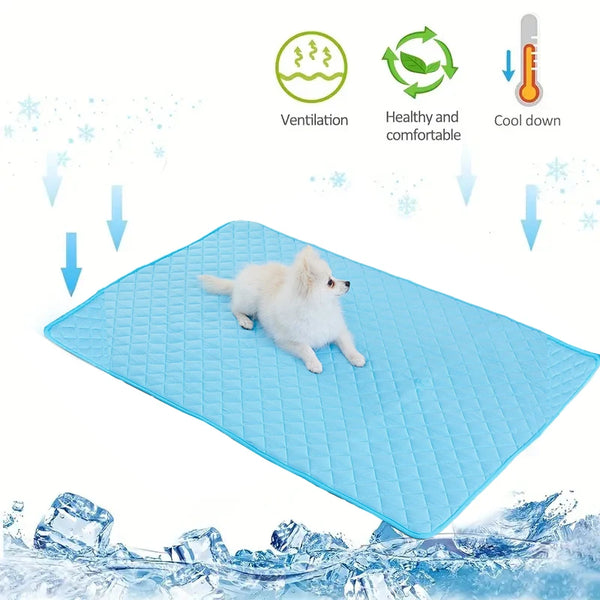 Ice Silk Cooling Pet Mat