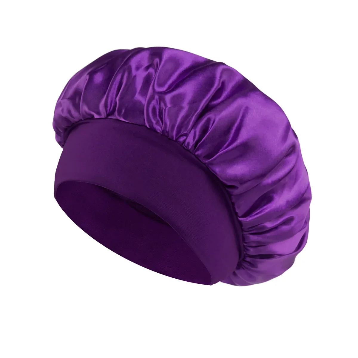 Satin Sleep Bonnet with Adjustable Comfort Band