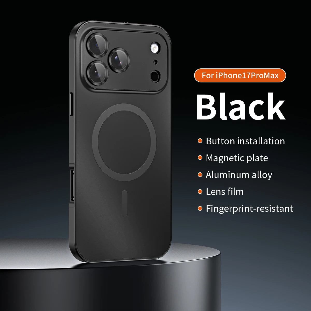 Magnetic Aluminum Phone Case