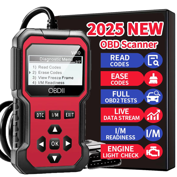 OBDII Car Diagnostic Scanner & Code Reader
