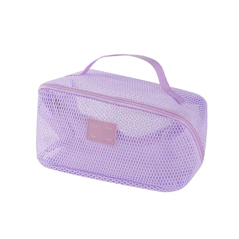 Compact Travel Cosmetic Organizer Bag