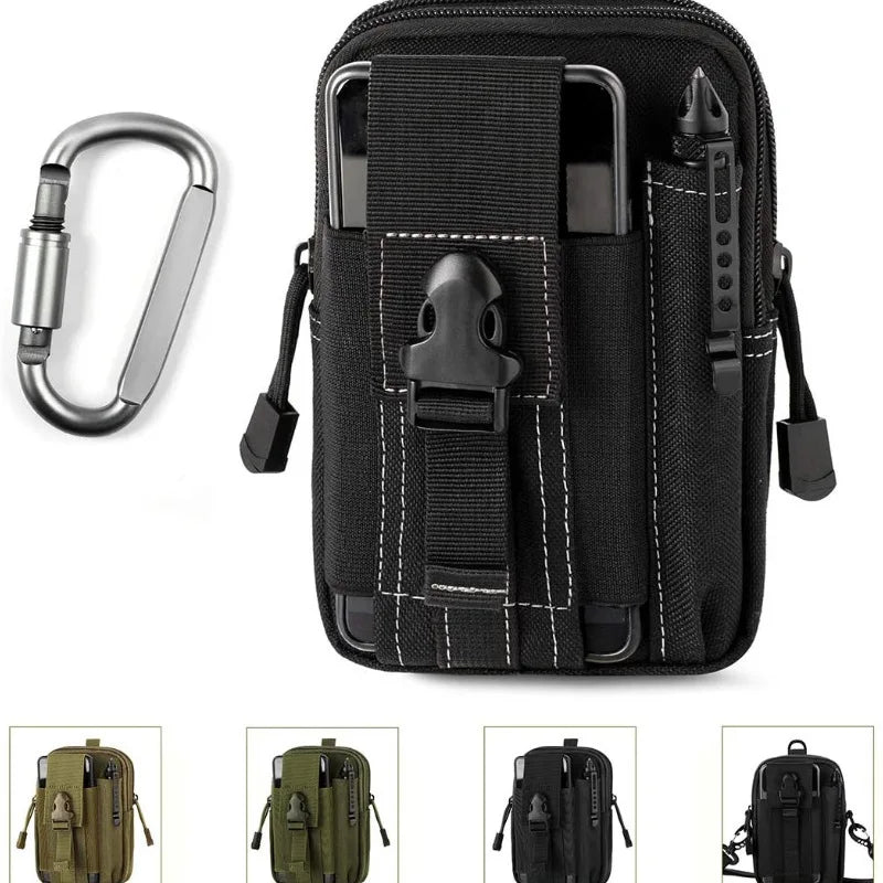 Camouflage Tactical Leg Bag with Adjustable Straps