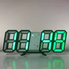 3D LED Digital Alarm Clock with Calendar and Temperature Display