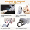 LED Pet Nail Clippers with Safety Light