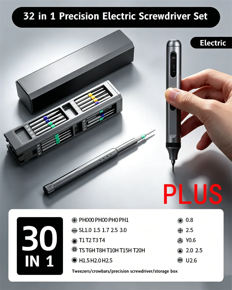 Precision Multi-Tool Screwdriver Set