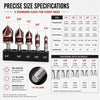 Self-Centering Countersink Drill Bit Set with Pilot Hole