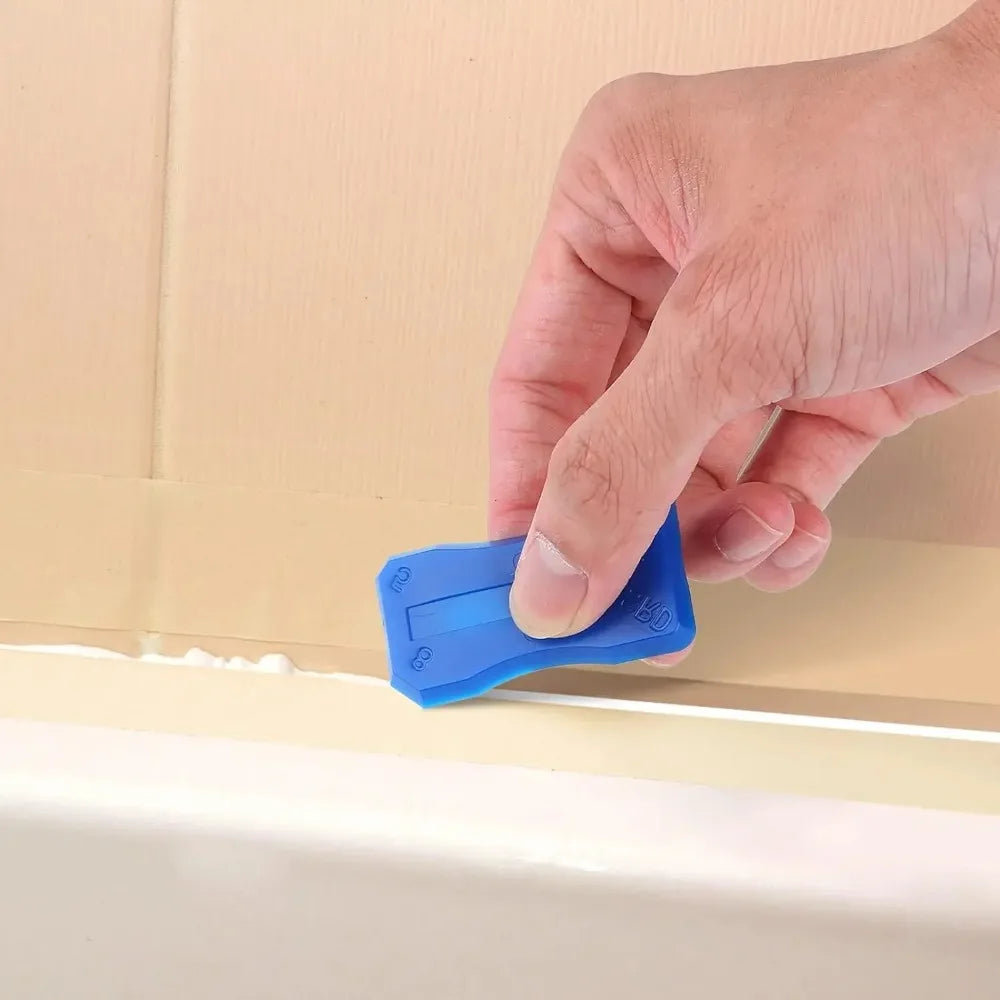 5-Piece Silicone Caulking Tool Kit with Scraper and Spreader