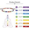 7 Chakra Natural Stone Bracelet