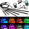 RGB Motorcycle Under-Glow LED Light Kit with Remote