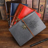 Vintage PU Leather Spiral Journal – Traveler's Notebook with Anchor Design