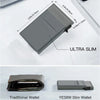 Slim RFID Blocking Metal Cardholder with Pop-Up Mechanism
