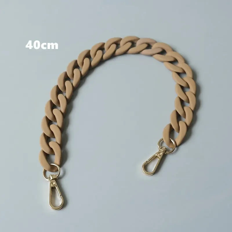 Fashionable Wide Chain Bag Strap