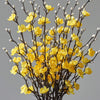 Artificial White Plum Blossom Branch for Chinese Home Décor