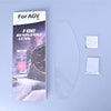 A package of fog resistant lens shields for AGV 70 motorcycle helmets, including a clear lens and instructions.