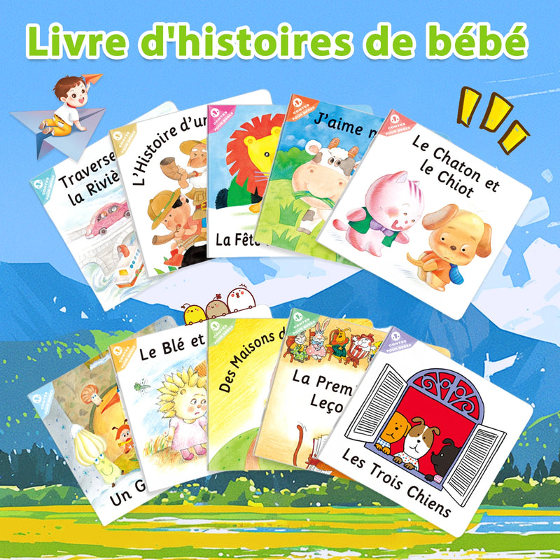 Mis Primeros Libros: Set de Libros Cognitivos en Francés para Niños