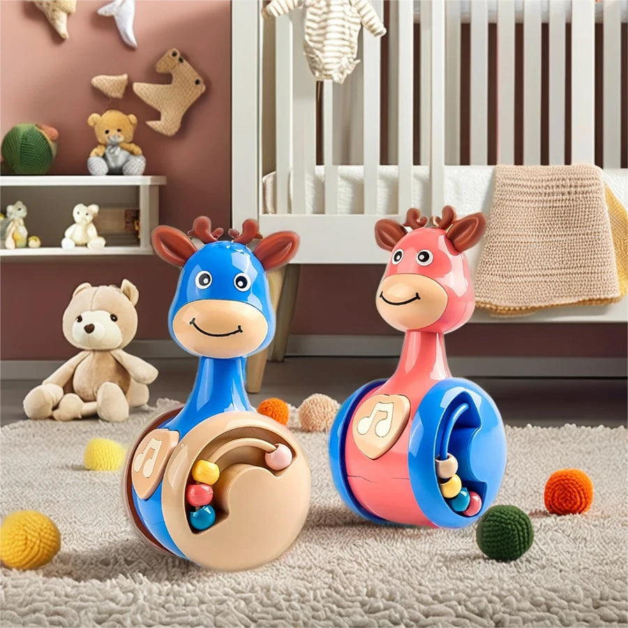 Fawn Slide & Shake Rattle Toy for Babies
