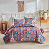 Quilted Bedspread Set with Matching Pillowcases