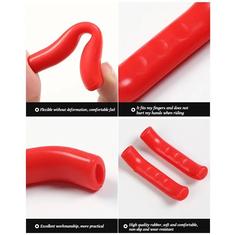Silicone Bicycle Brake Lever Covers – Non-Slip, Sweatproof & Universal Fit