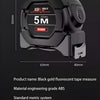Self-Locking Fluorescent Steel Tape Measure