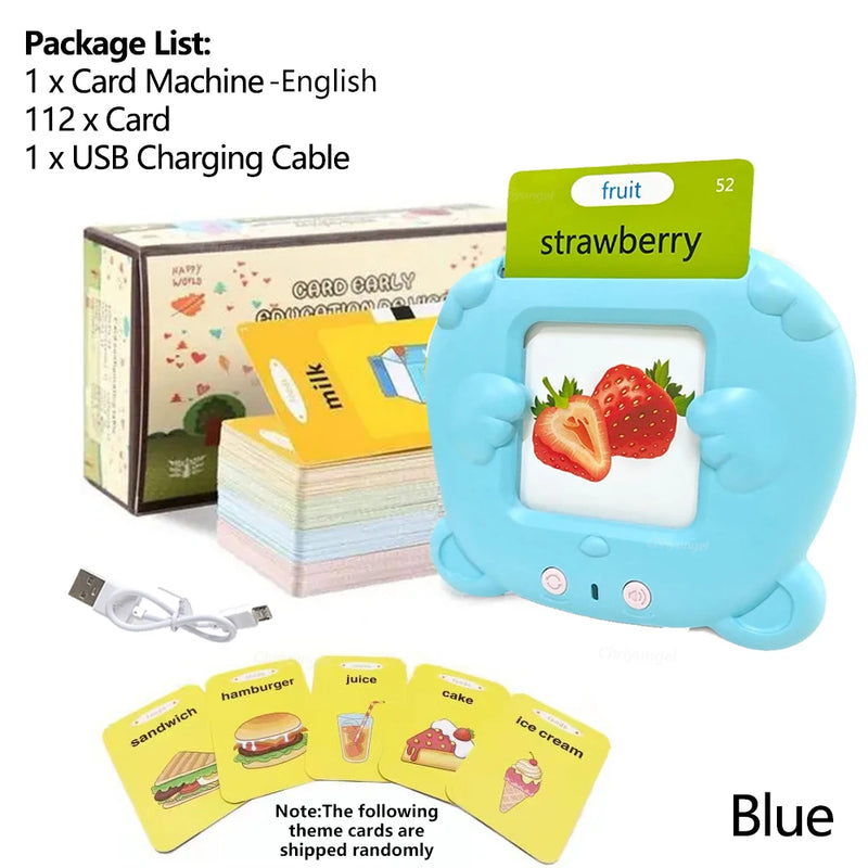 Interactive Talking Flashcard Reader for Kids