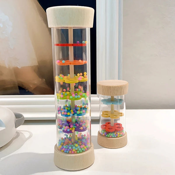 Wooden Rainmaker Musical Instrument for Kids