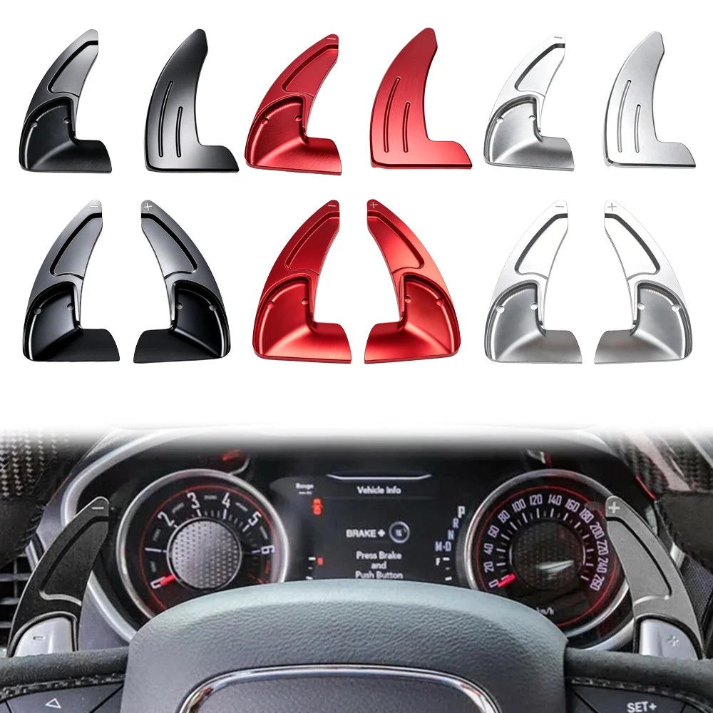 Steering Wheel Shift Paddle Extensions for Dodge & Jeep Models