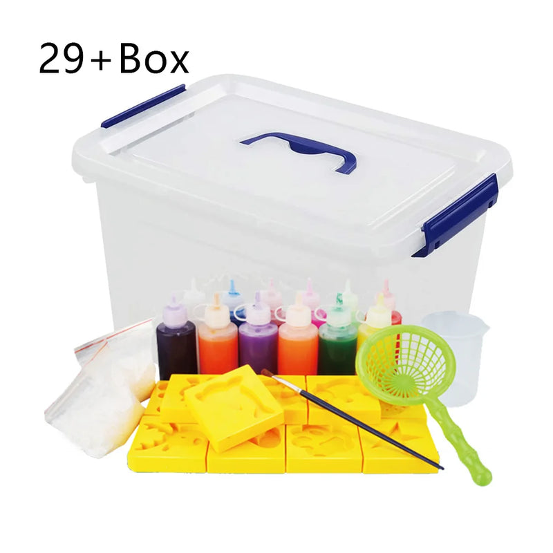 Kit de Manualidades Criaturas Marinas Mágicas en 3D