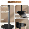 Adjustable Aluminum Phone Stand for Desk with 360° Rotation