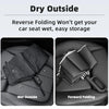 Auto Reverse-Folding Umbrella with Reflective Stripe & Carabiner Handle