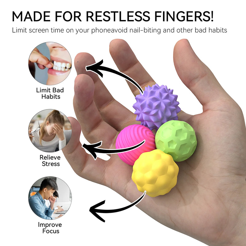 Magnetic Silicone Fidget Ball